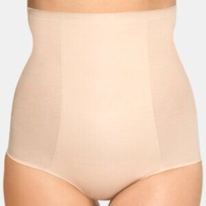 Wacoal Women's Beyond Naked Shaping Hi Waist Brief in Beige | Plus Size XL |